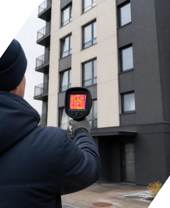 Тепловизионное обследование зданий в Малоярославце от 5171 р. | ЭкспертизаРоссия